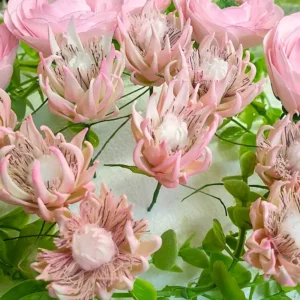 Blushing Bride Protea Sugar Flower Masterclass – Video Tutorial