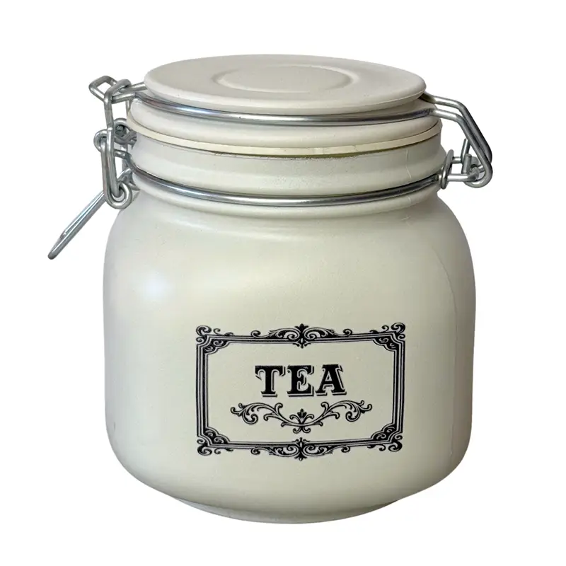 Glass Canister – Tea / Tee Storage Jar (700ml)
